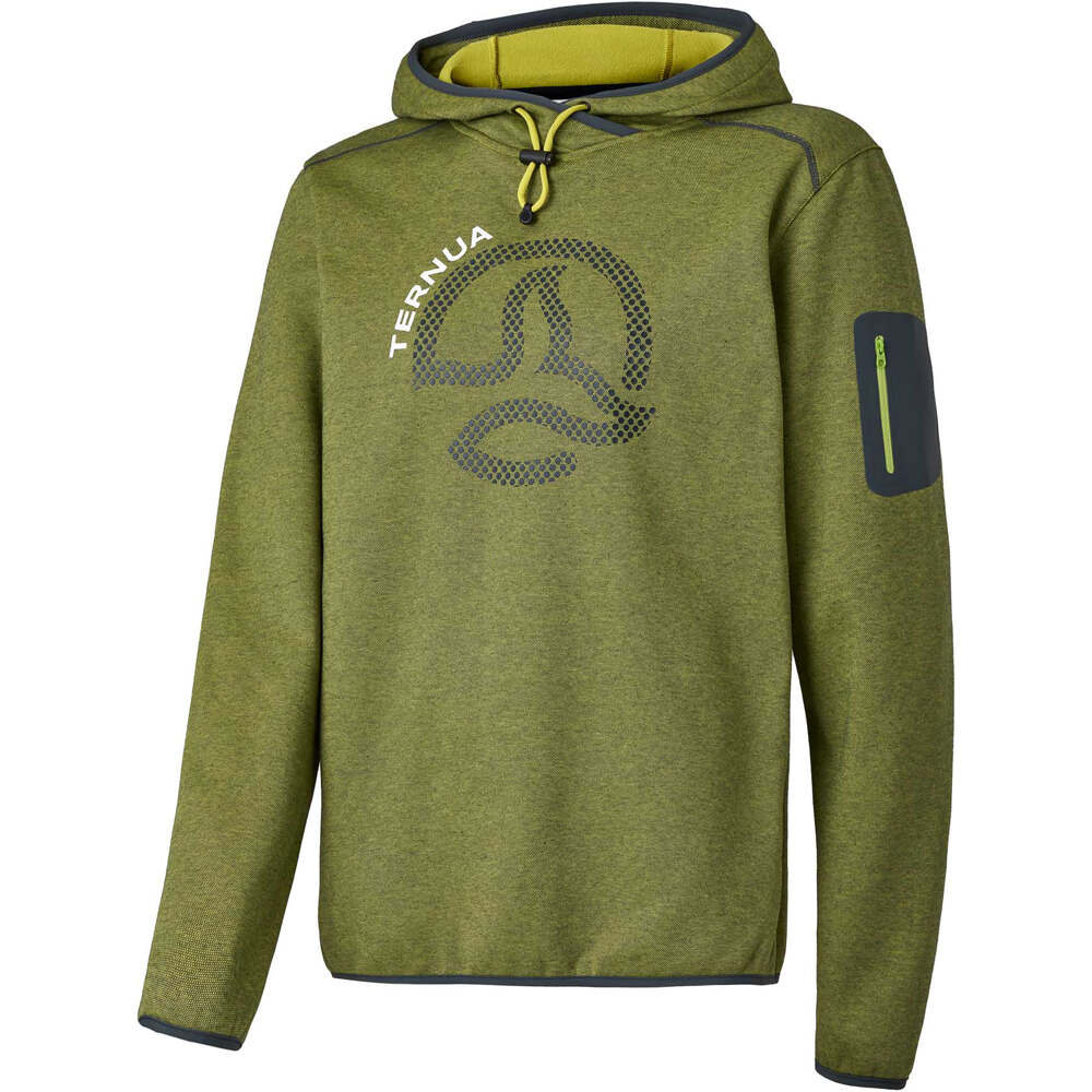 Fox point Sudaderas Montaña Hombre Verde (XXL)