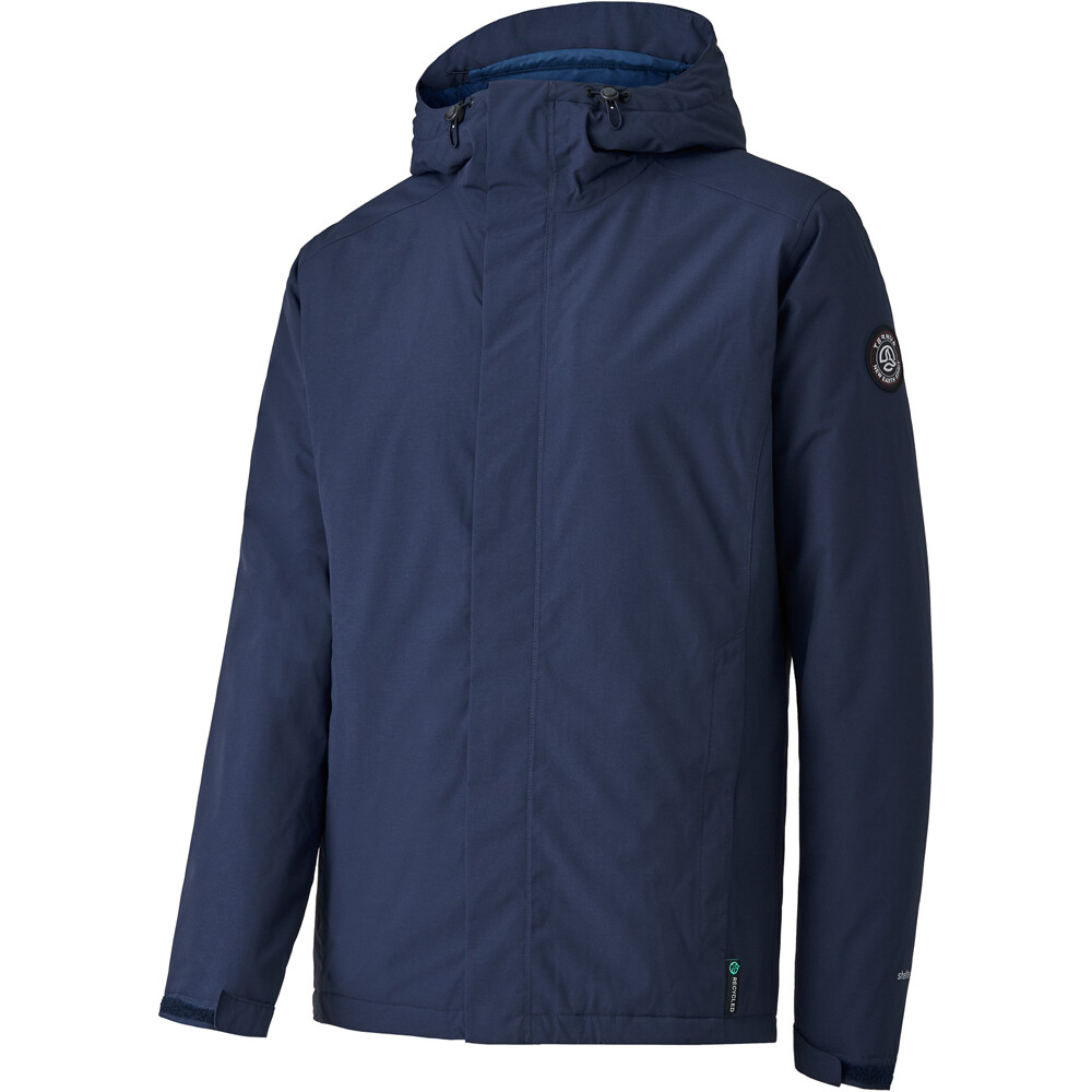 Torngat chaqueta impermeable insulada hombre Negro (XL)