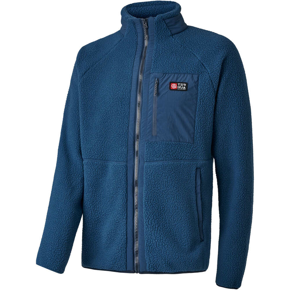 Triton forro polar hombre Azul (L)