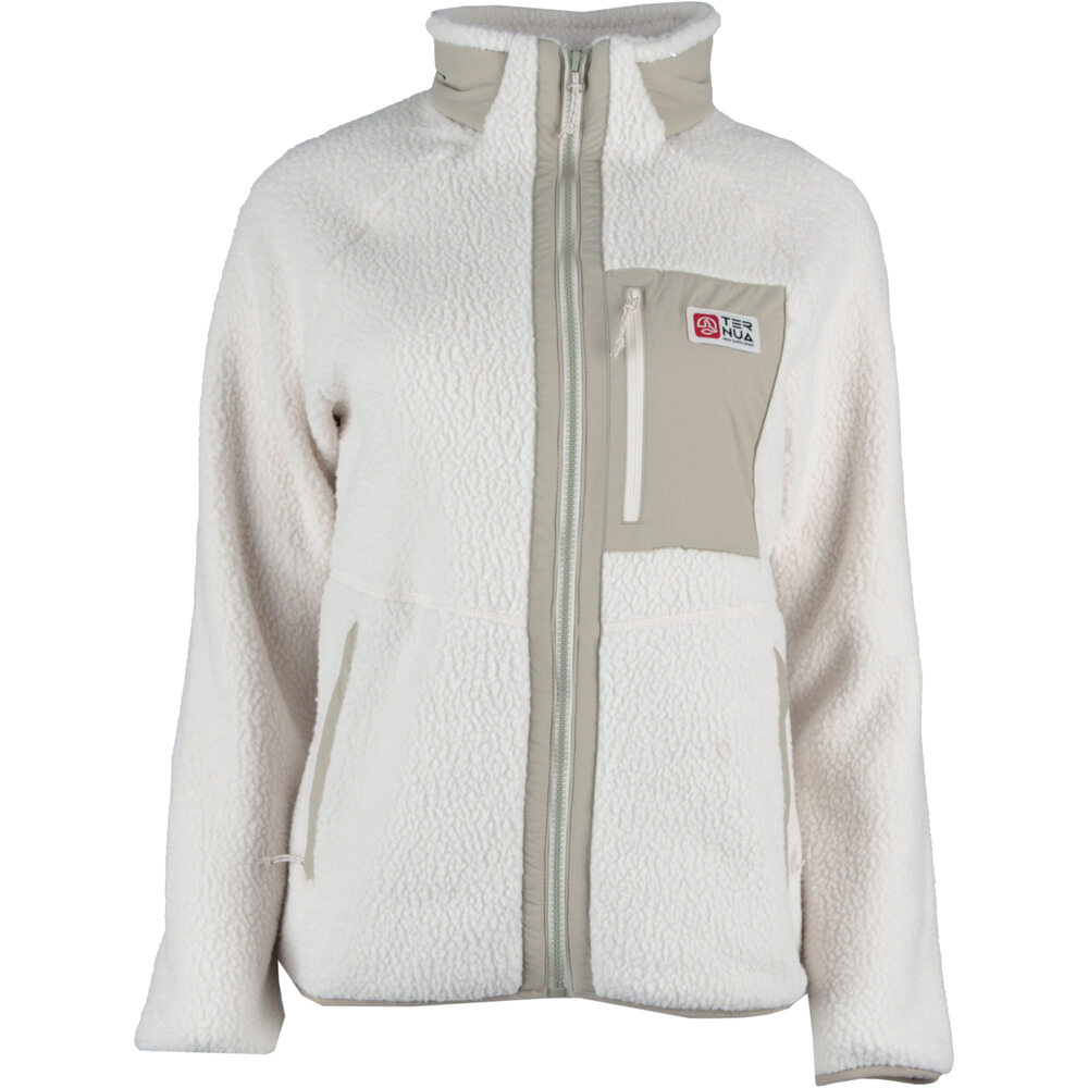 Triton forro polar mujer Blanco (L)