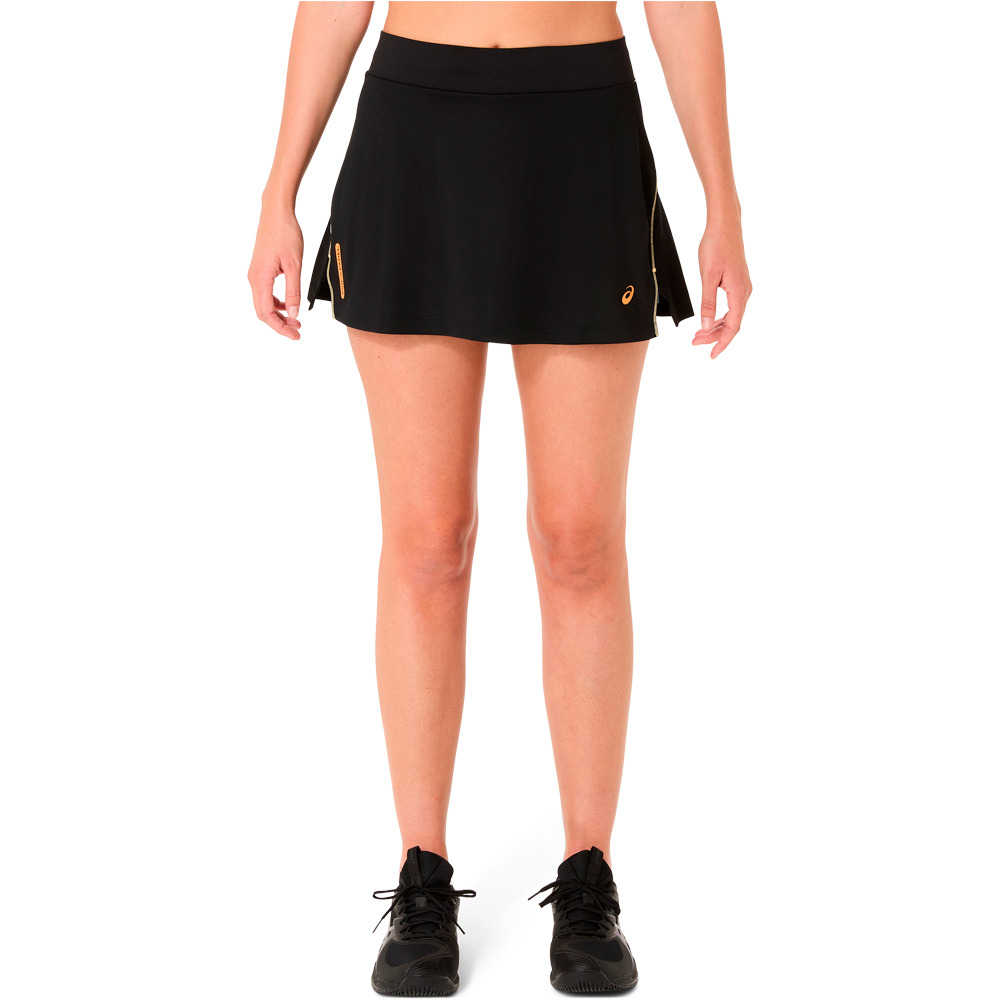 Padel court falda tenis Negro (M)