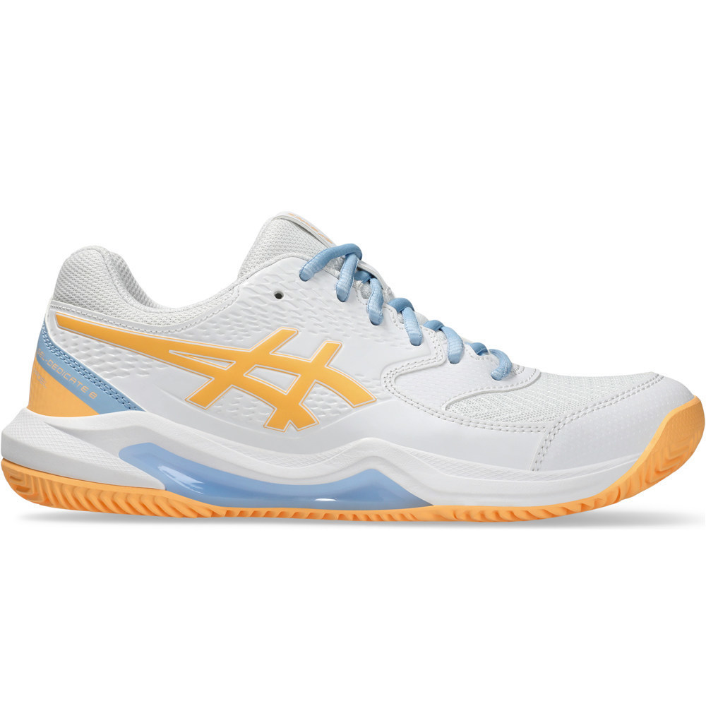 Gel dedicate 8 padel Zapatillas Padel Mujer Blanco (39,5)