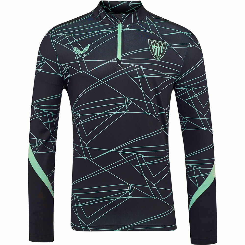 Athletic club de bilbao 25/26 prematch camiseta de fútbol oficiales Negro (L)
