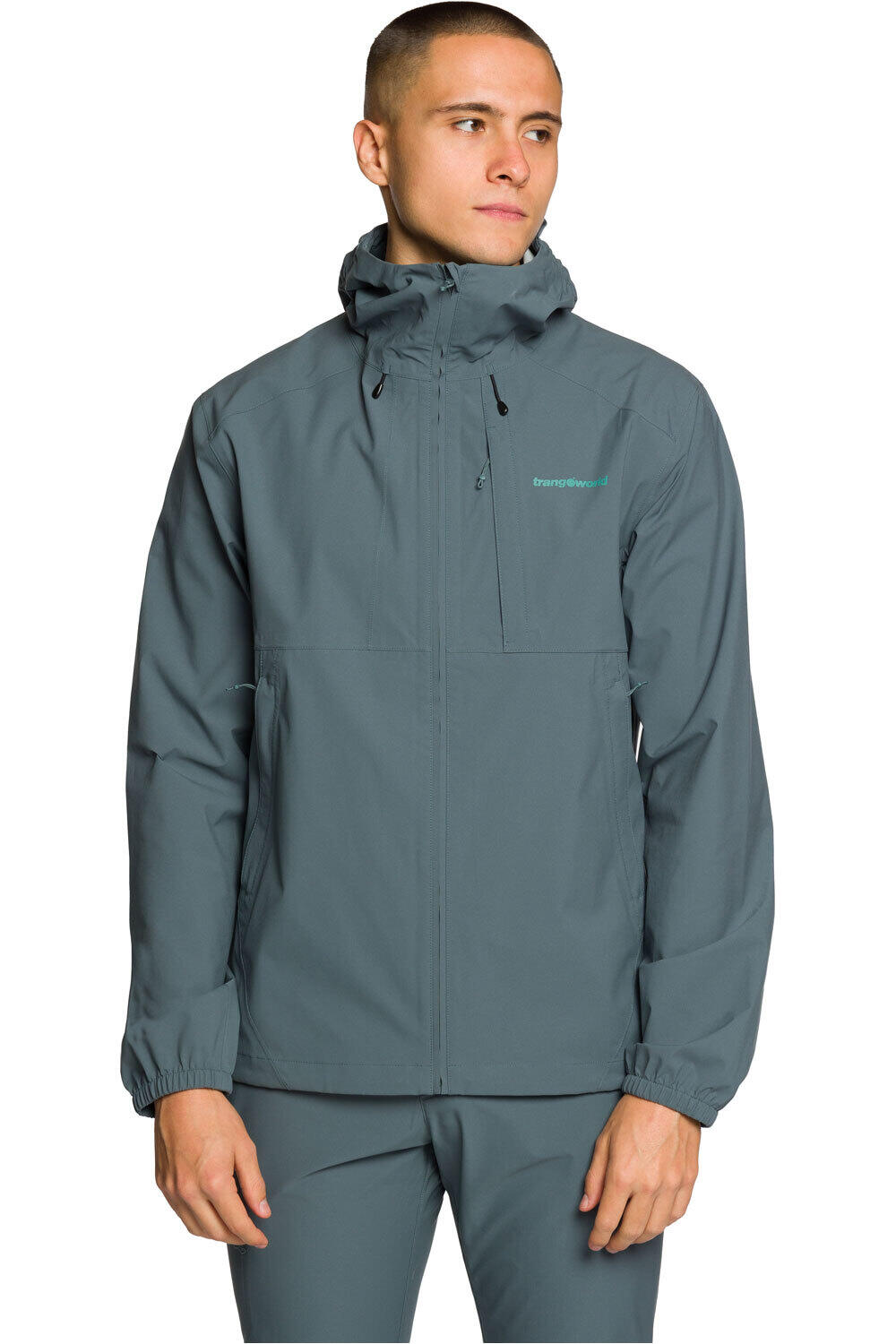 Caicos chaqueta impermeable hombre Azul (L)