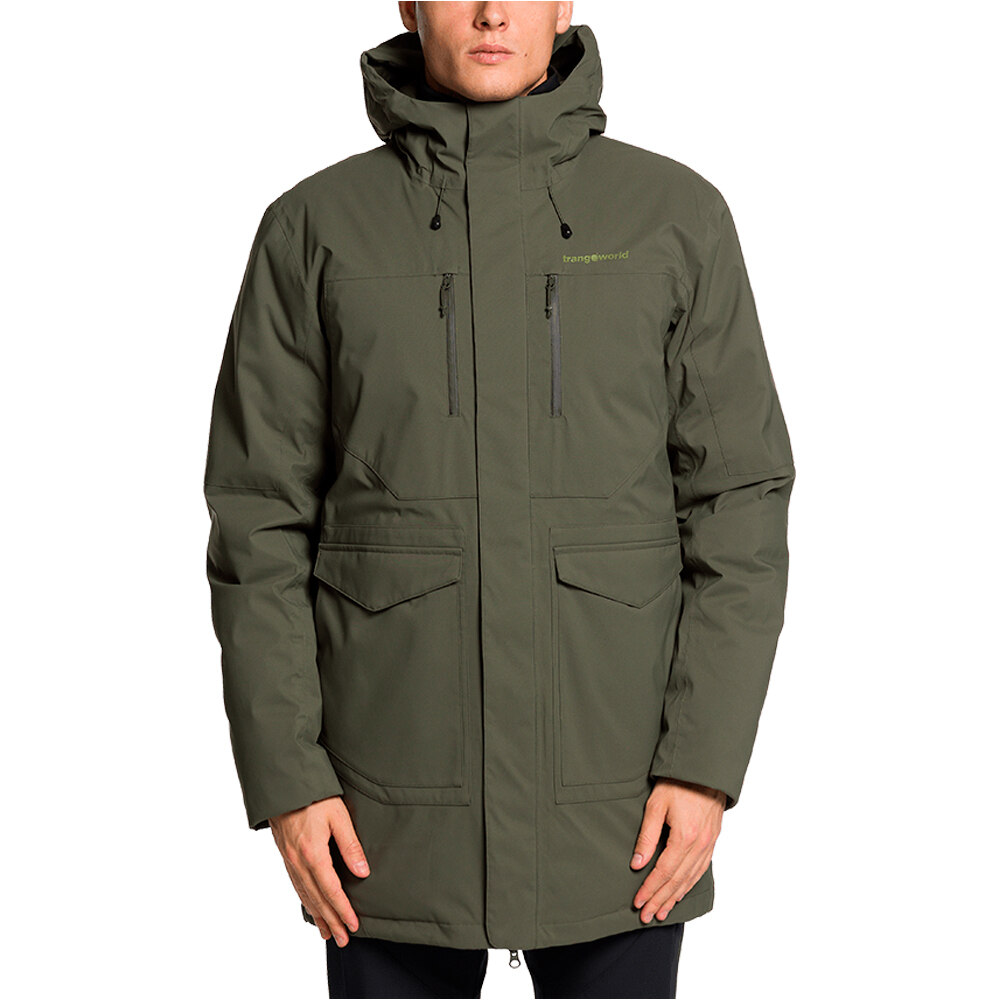 Trango wollaston termic chaqueta impermeable insulada hombre