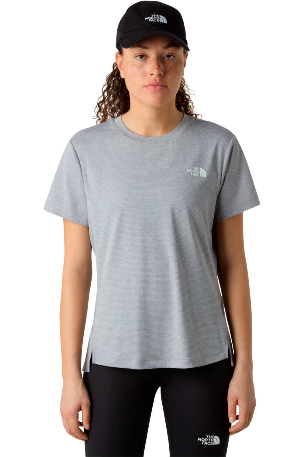 Flex camiseta montaña manga corta mujer Gris (XL)