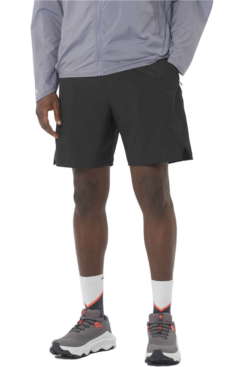 Shkout pantalón running hombre Negro (XL)