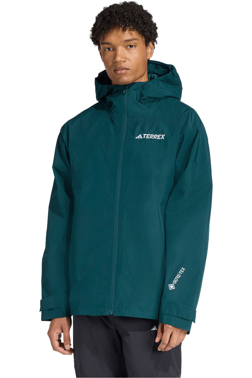 Terrex xperior 2 layer gore-tex performance chaqueta impermeable hombre Marino (L)