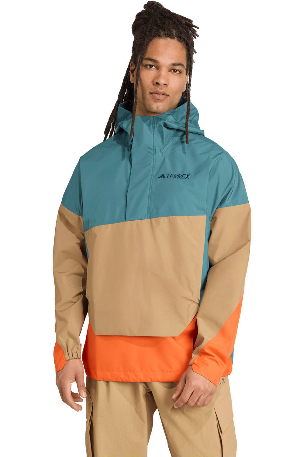 Terrex xploric 25 layer climaproof chaqueta impermeable hombre Azul (S)