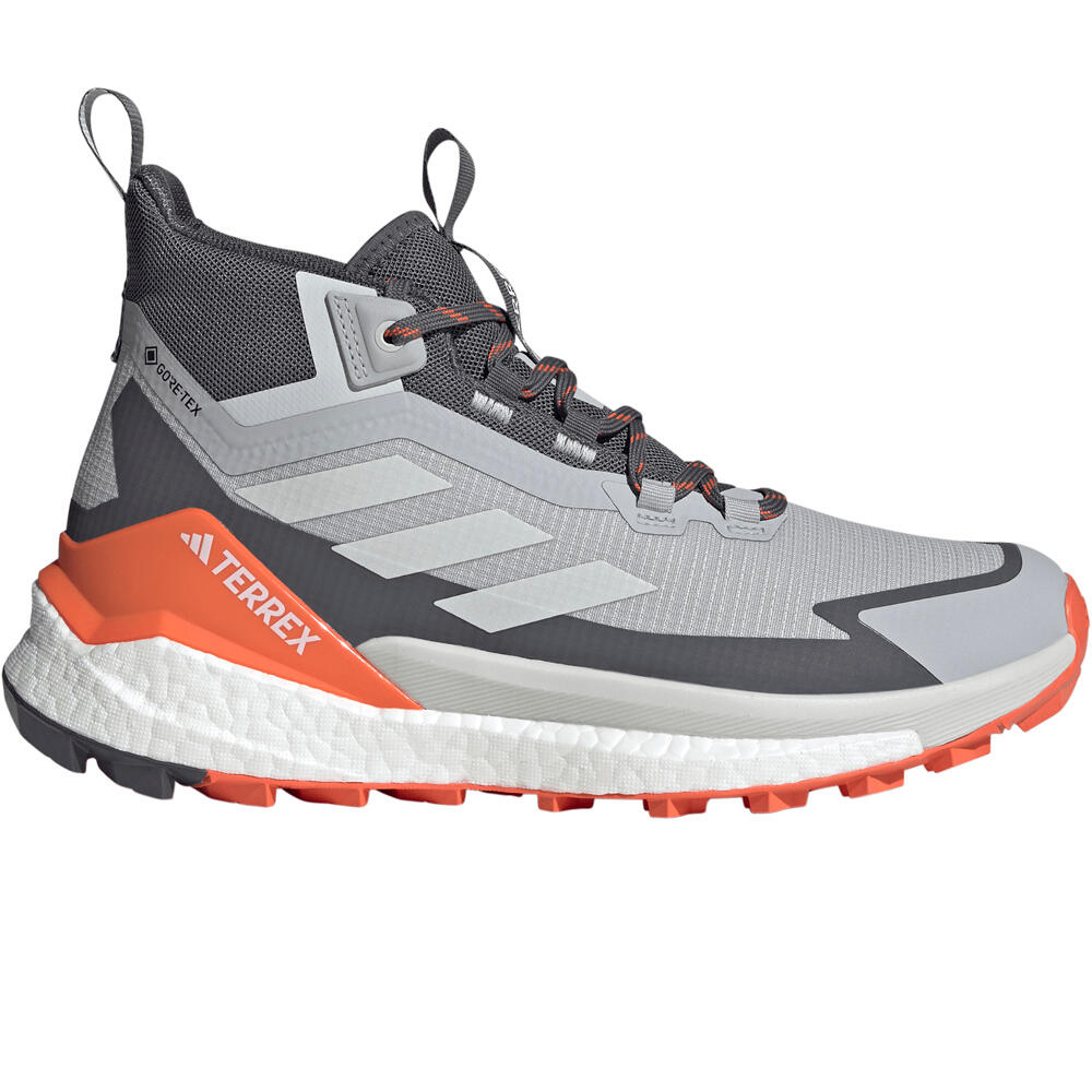Terrex free hiker 2 gore-tex bota trekking hombre Gris (44)