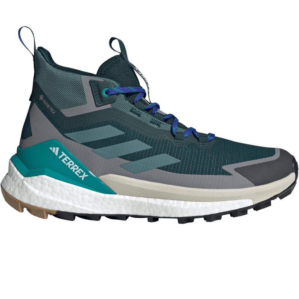 Terrex free hiker 2 gore-tex bota trekking hombre Azul (45 1/3)