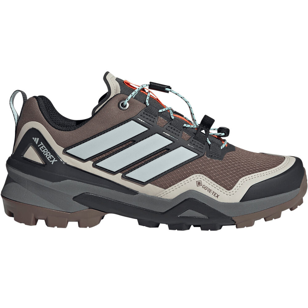 Terrex skychaser gore-tex zapatilla trekking mujer Gris (45 1/3)