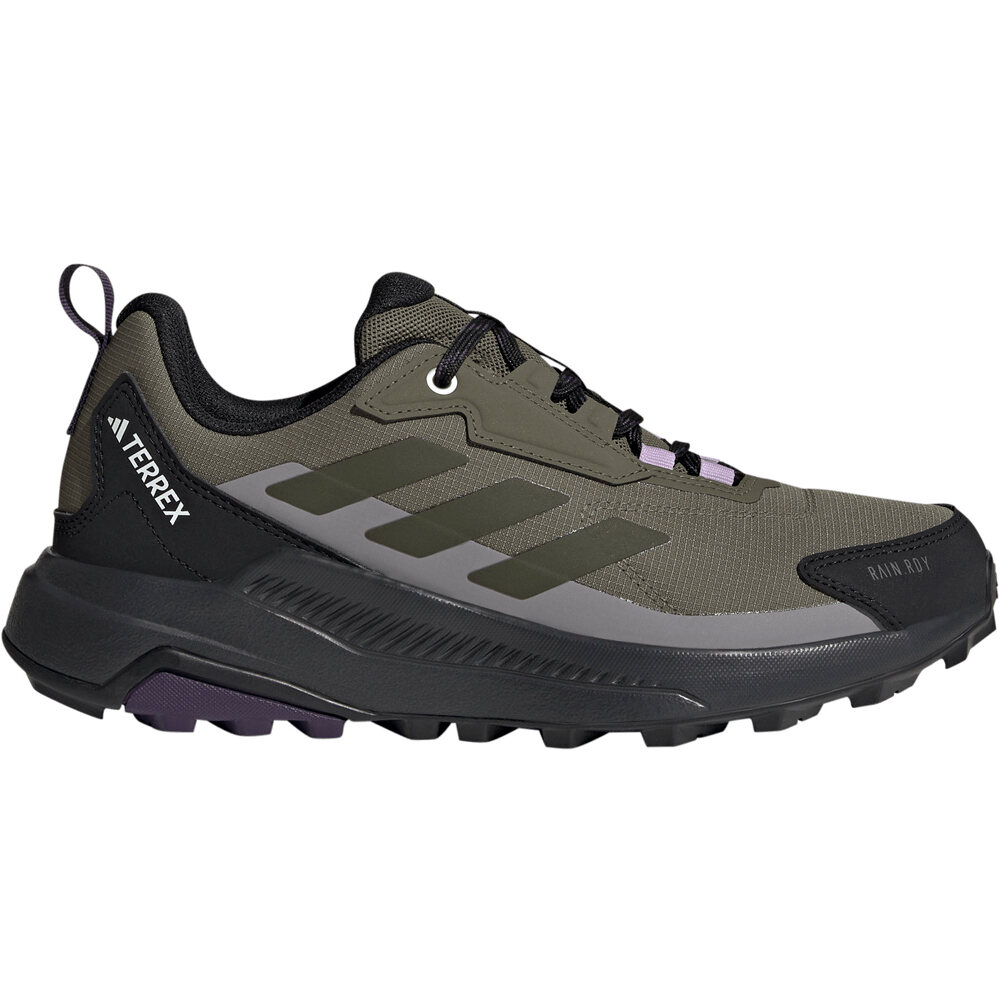 Terrex anylander rainrdy zapatilla trekking mujer Verde (37 1/3)