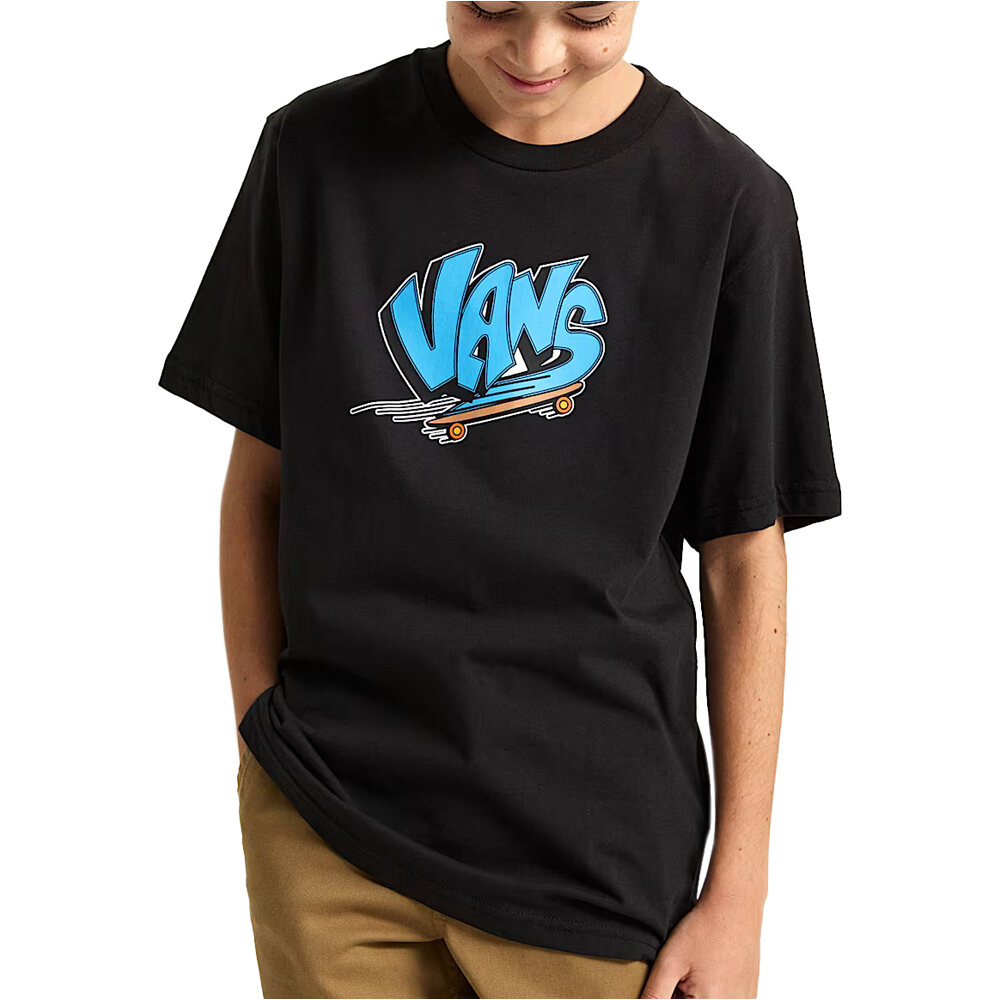 Vans sk8 camiseta manga corta niño