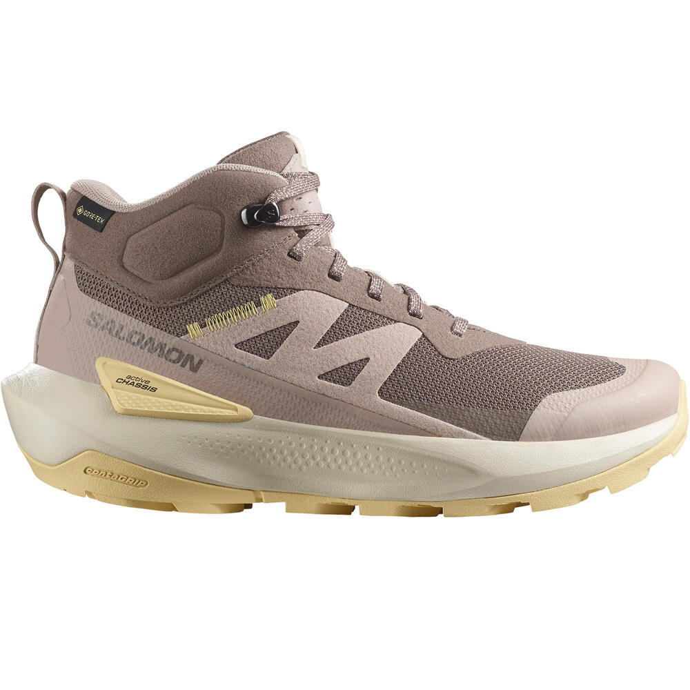 Elixir activ mid gore tex bota trekking mujer Negro (36)