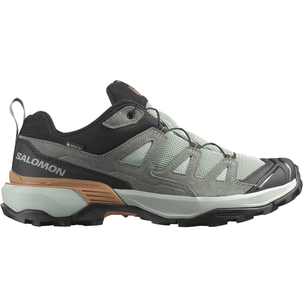 X ultra 360 ltr gore-tex zapatilla trekking hombre Gris (44)