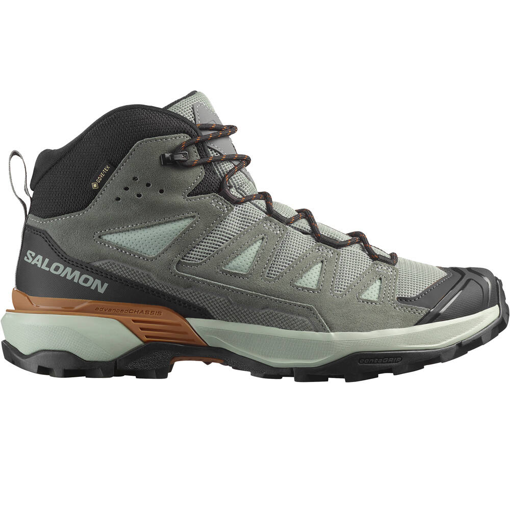 X ultra 360 ltr mid gore-tex bota trekking hombre Verde (44 2/3)