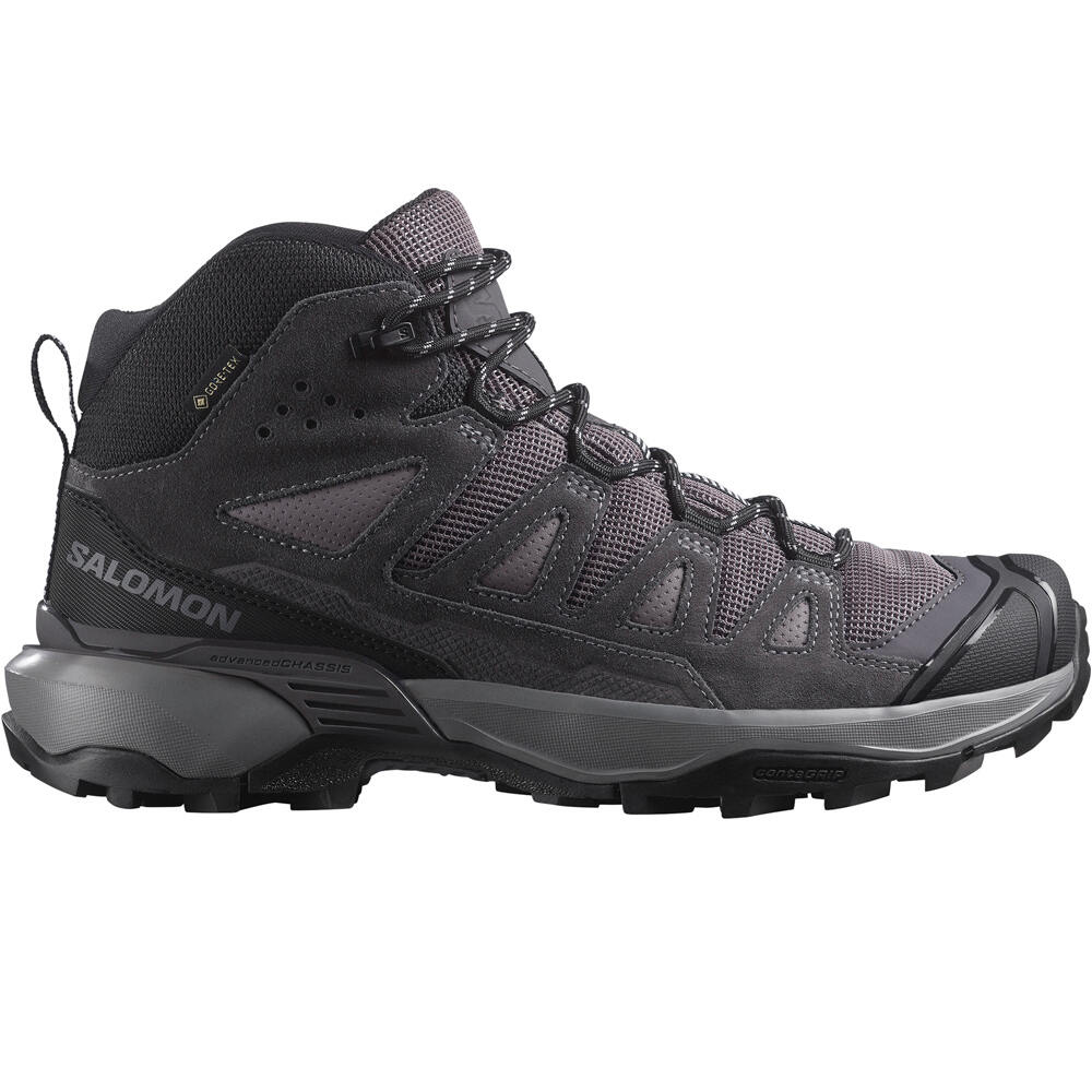 X ultra 360 ltr mid gore tex bota trekking mujer Gris (37 1/3)