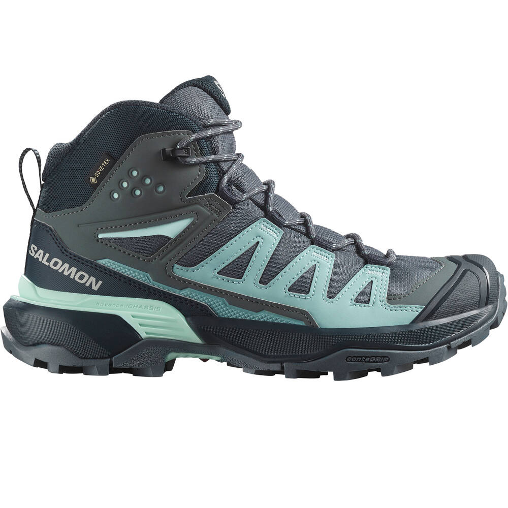 X ultra 360 mid gore-tex bota trekking mujer Gris (40 2/3)