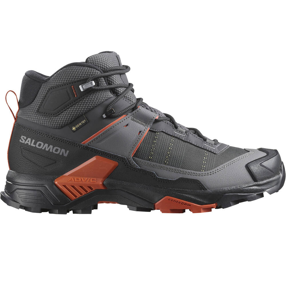 X ultra 5 mid gore-tex bota trekking hombre Gris (46)