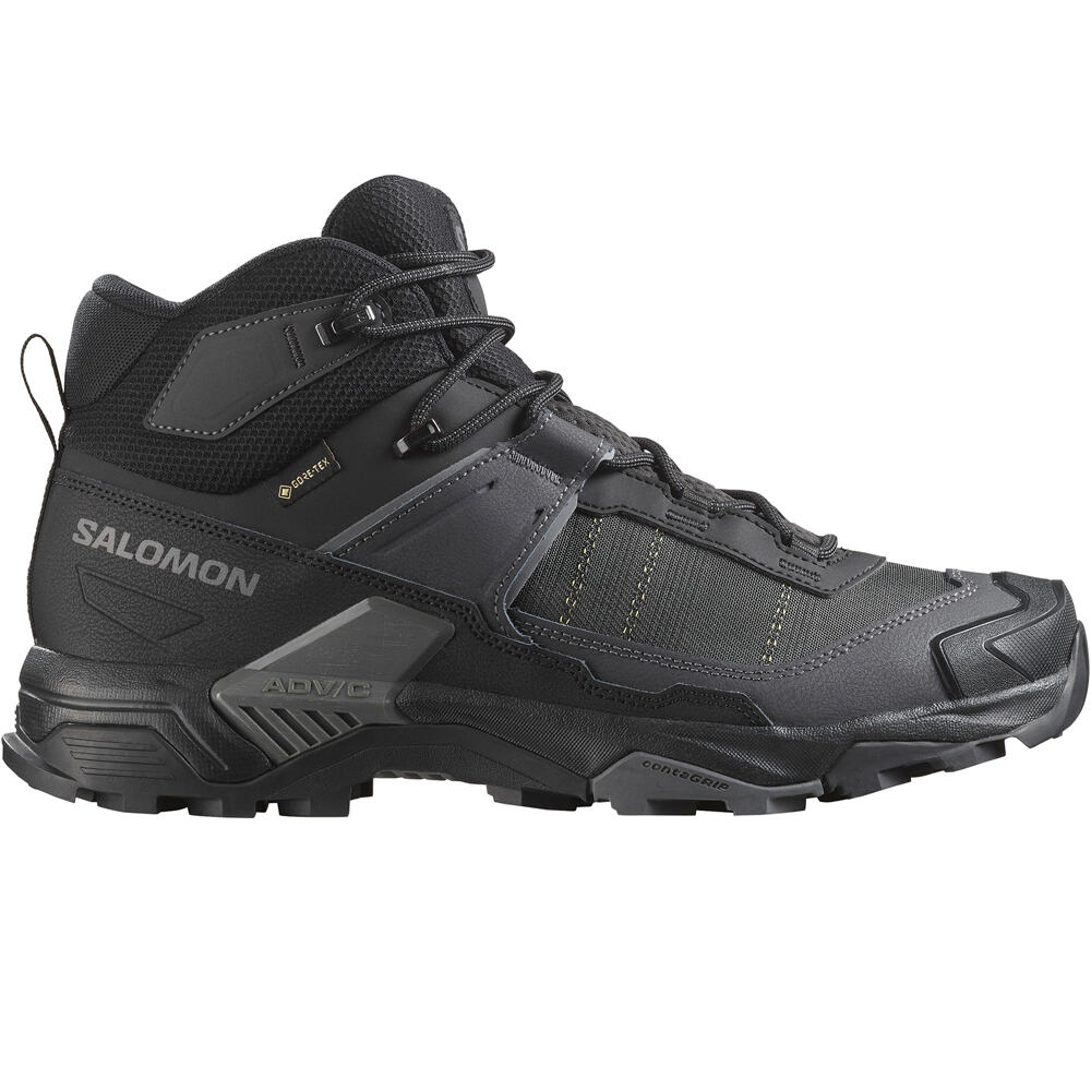 X ultra 5 mid gore-tex bota trekking hombre Negro (48)