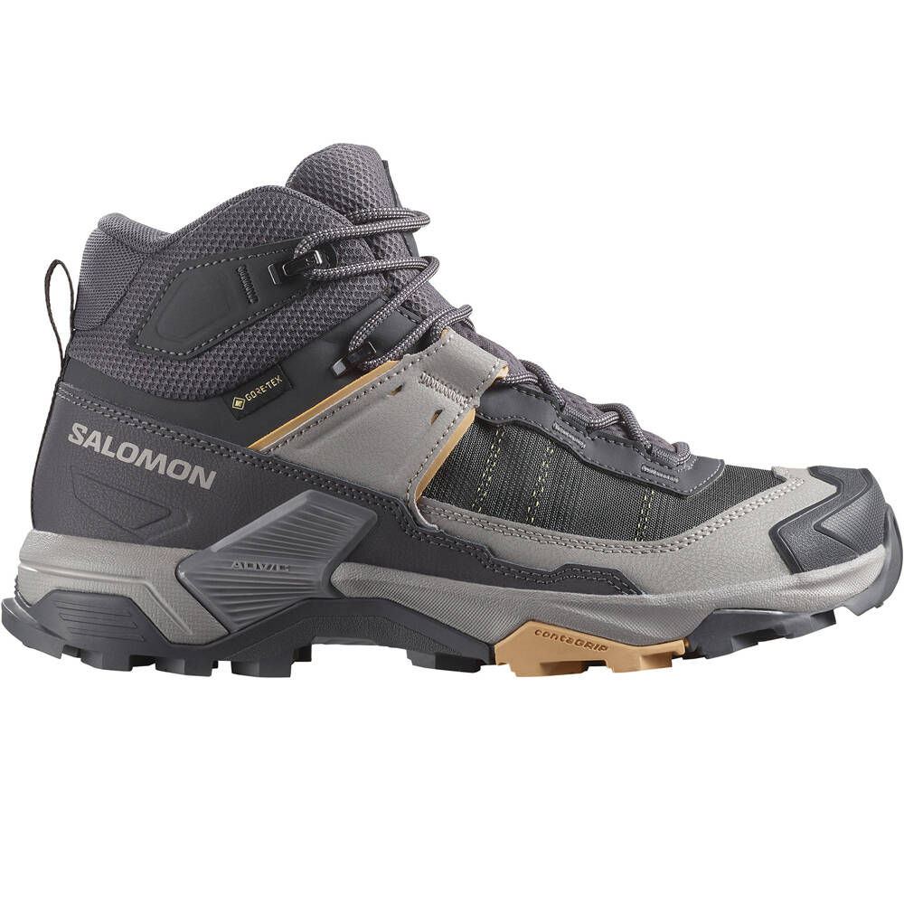 X ultra 5 mid gore-tex bota trekking mujer Negro (36 2/3)