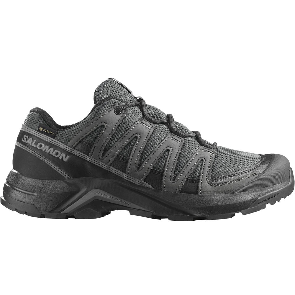 X-adventure recon gore-tex zapatilla trekking hombre Gris (46)