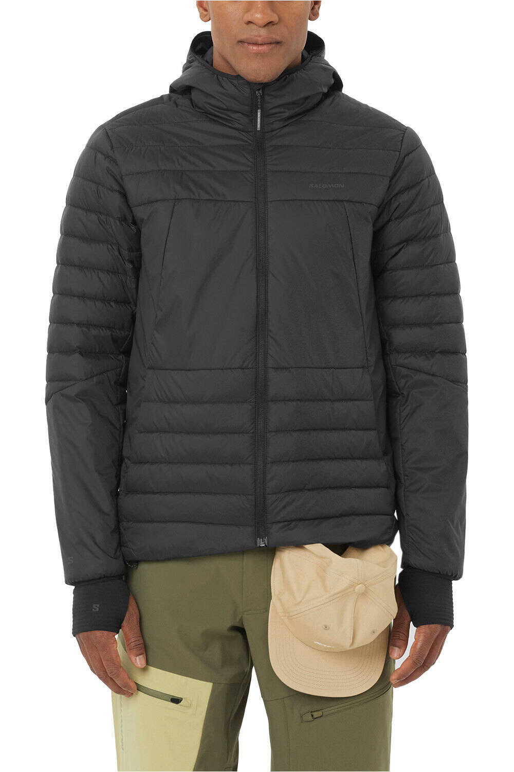 Rflx hd chaqueta outdoor hombre Negro (M)