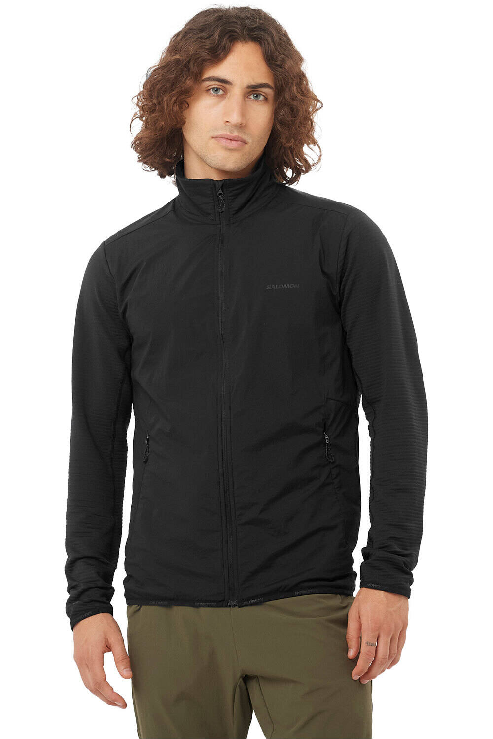 Salomon essential lightwarm forro polar hombre