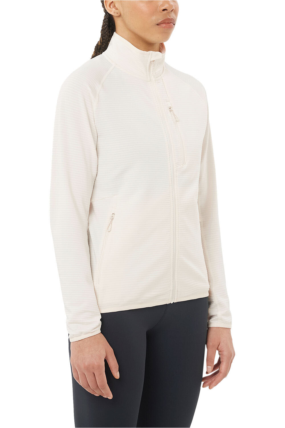 Salomon essential lightwarm camiseta montaña manga corta mujer