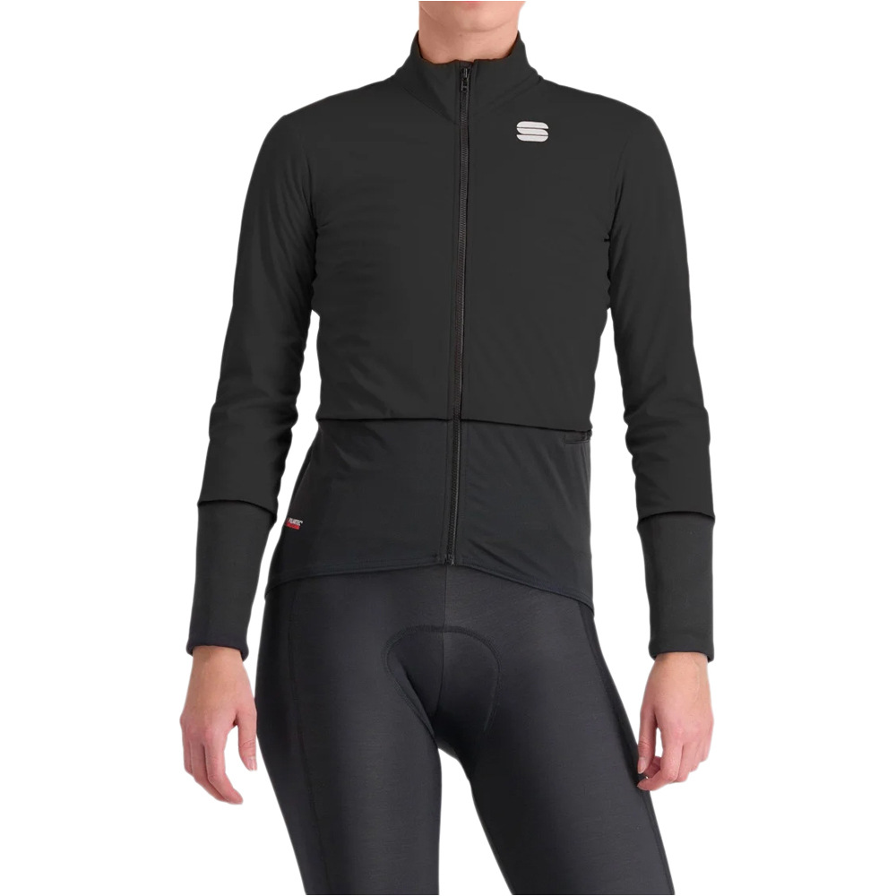 Total comfort cortavientos ciclismo mujer Negro