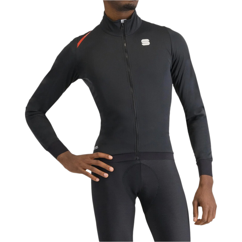 Fiandre cortavientos ciclismo hombre Negro (XXL)