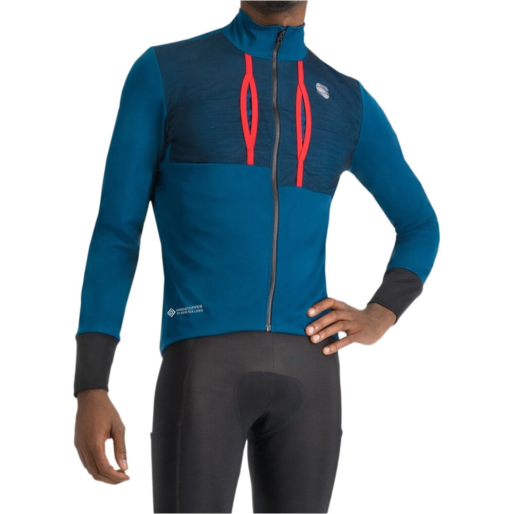 Supergiara cortavientos ciclismo hombre Verde (M)
