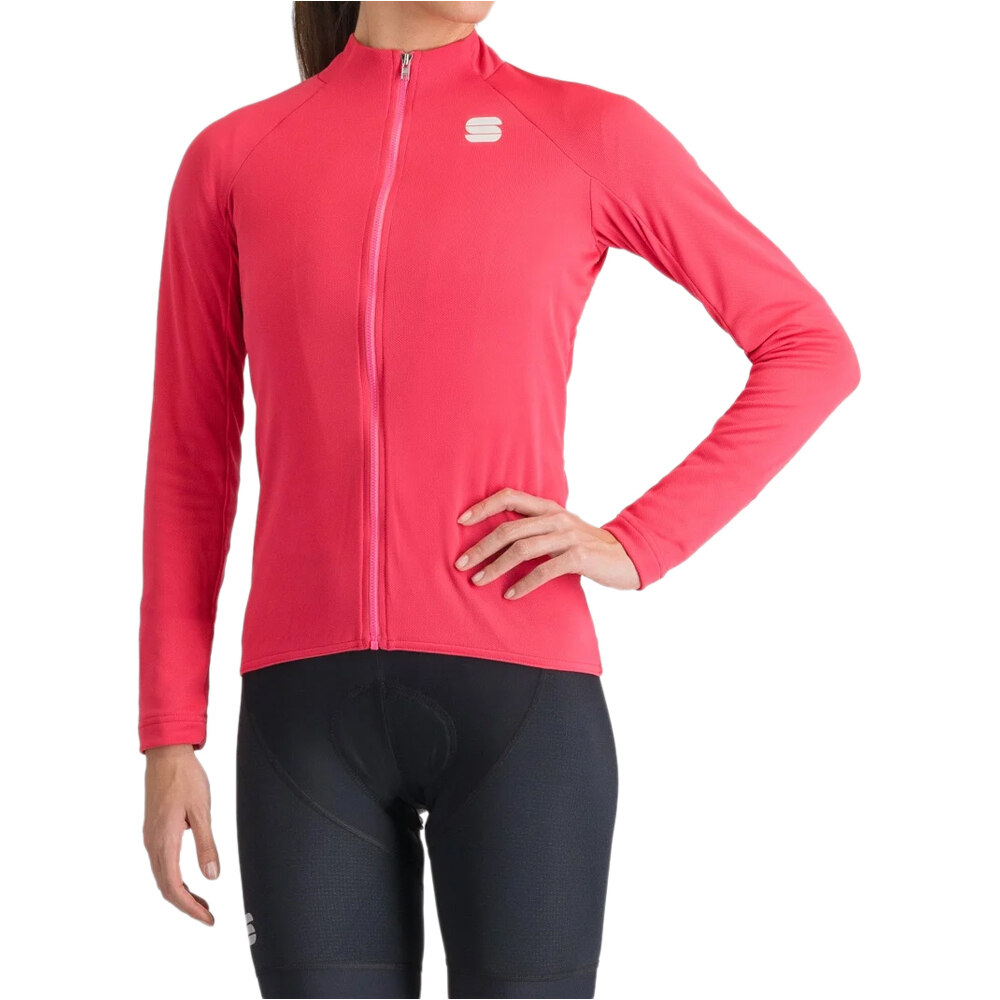 Matchy maillot manga larga mujer Rosa
