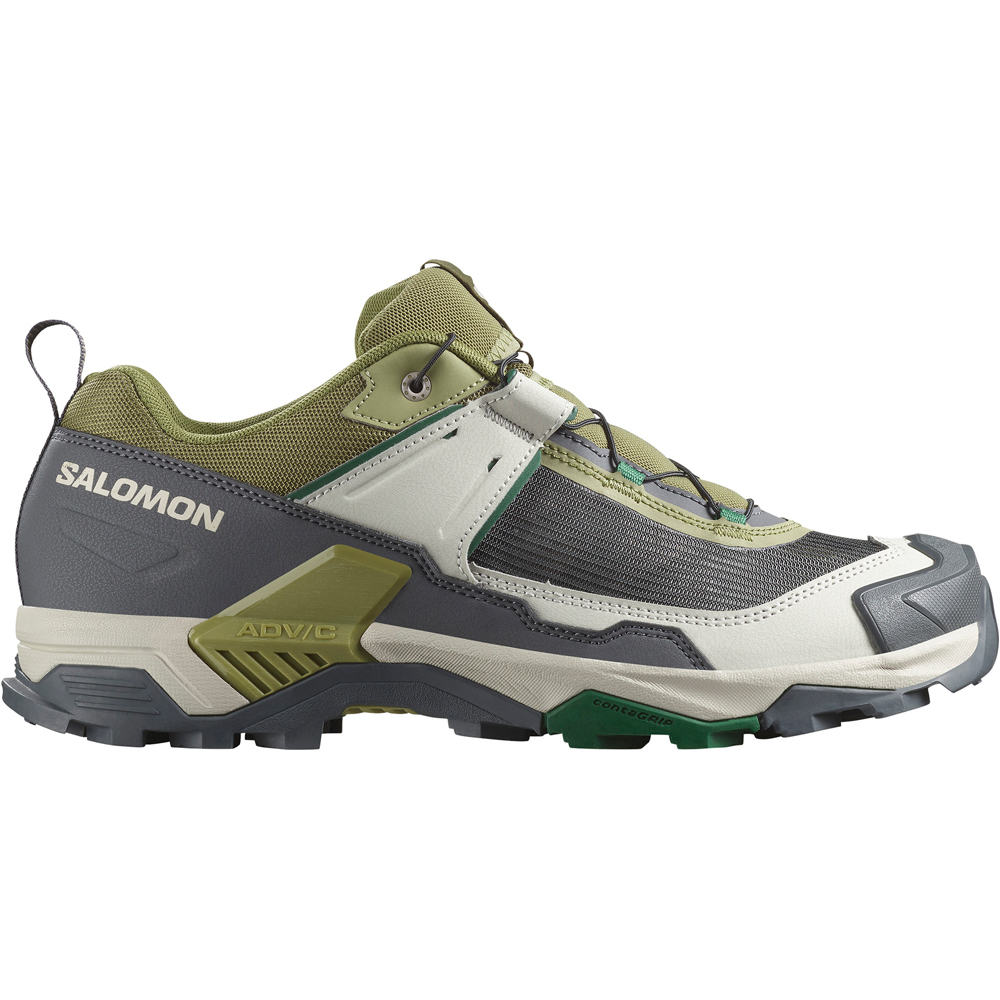 X ultra 5 zapatilla trekking hombre Verde (44)