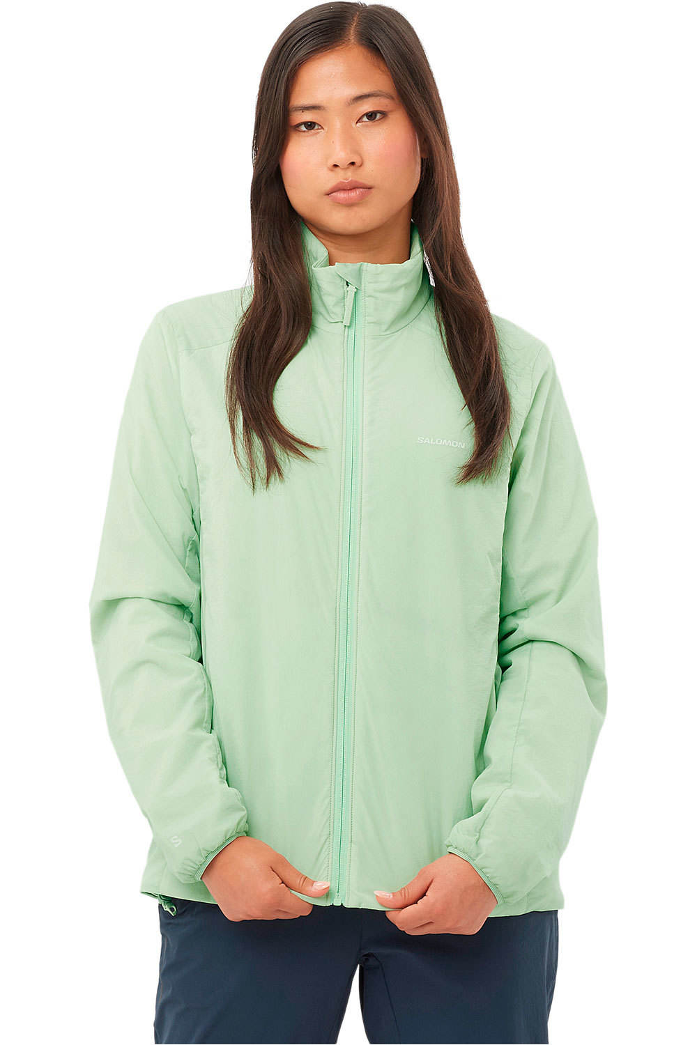 Mountain flex chaqueta outdoor mujer Verde (L)