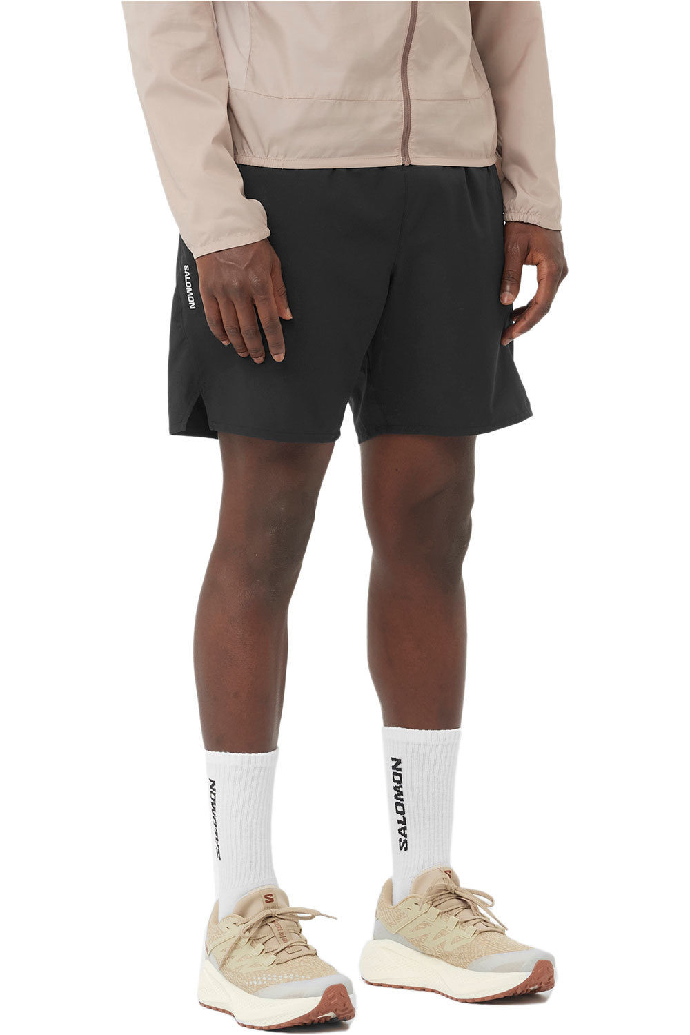 Shkout c 7 pantaloneta técnica hombre Negro (L)