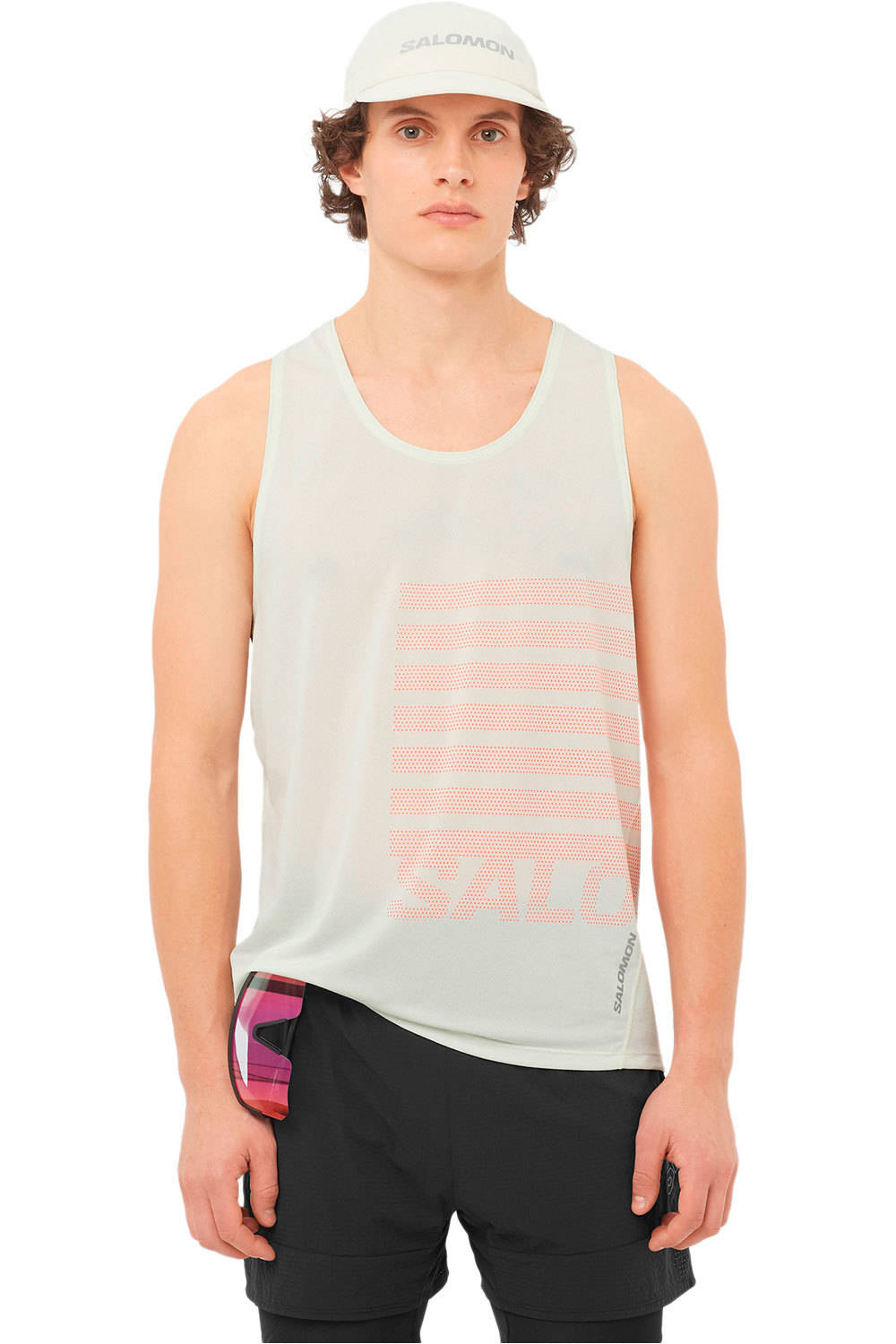 Sense aero gfx camiseta entrenamiento tirantes hombre Verde (XL)