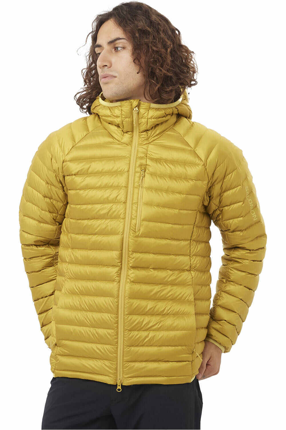 Elixir micro down chaqueta outdoor hombre Verde (XL)