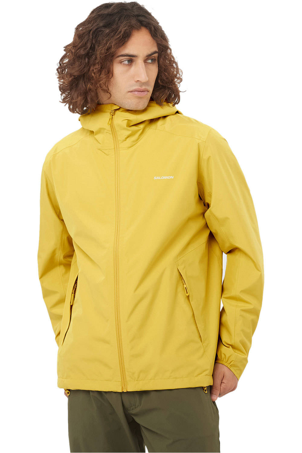 Outscape 2l chaqueta impermeable hombre Verde