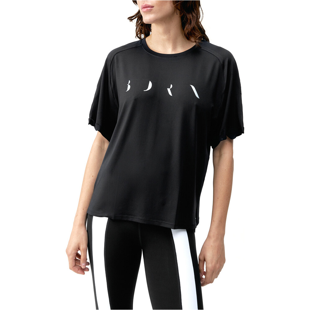 Vero camiseta manga corta mujer Negro (M)