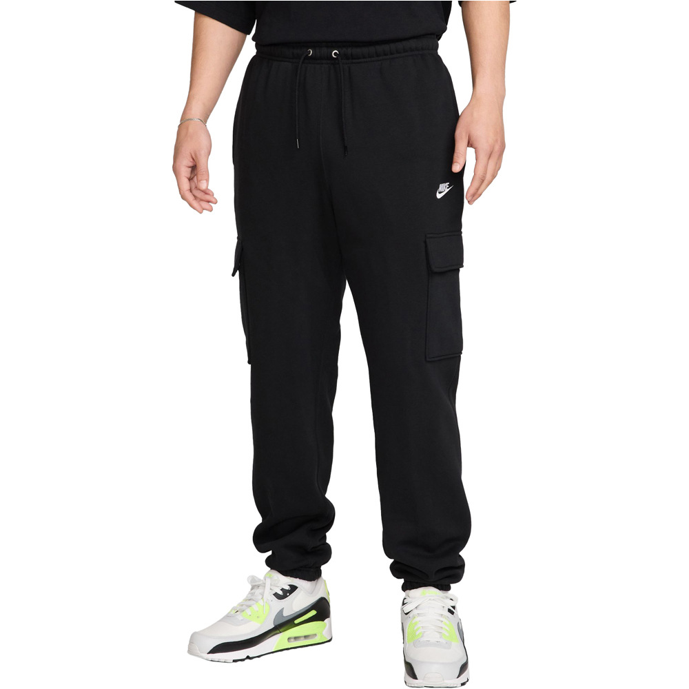 Sportswear club pantalón hombre Negro (S)