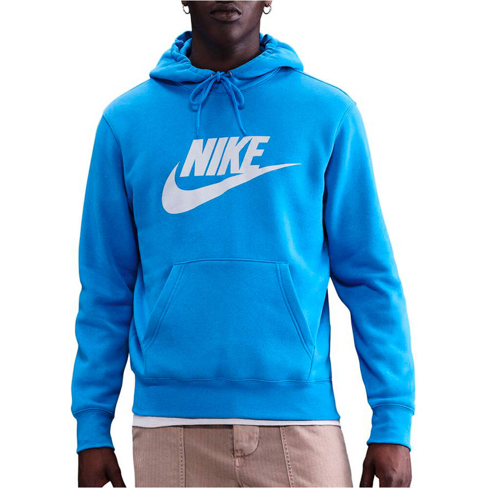 Nike club sudadera hombre Azul (L)