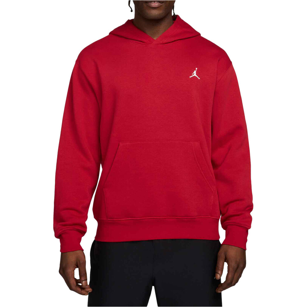 Jordan brooklyn sudadera hombre Rojo (M)
