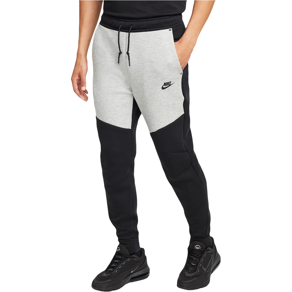 Tech pantalón hombre Negro (M)