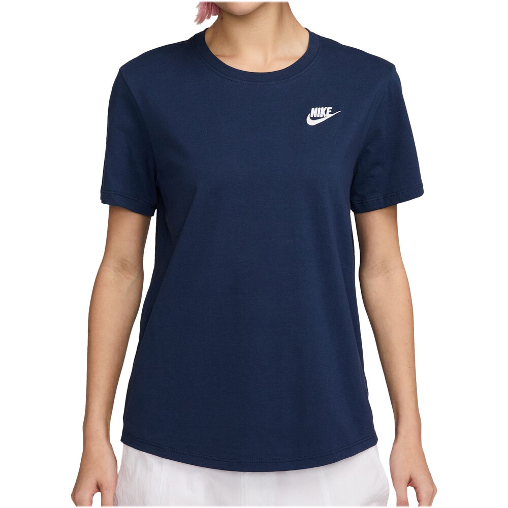 Sportswear club camiseta manga corta mujer Marino (S)