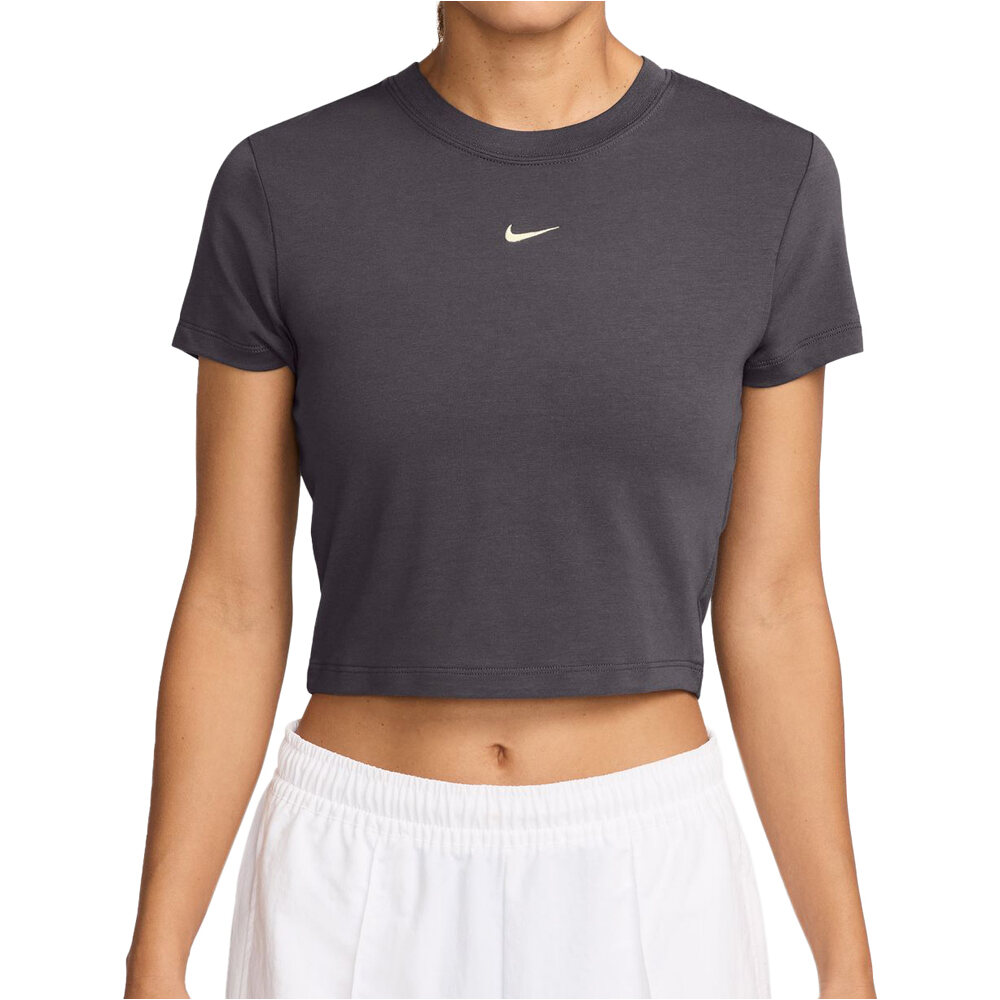Sportswear chill knit camiseta manga corta mujer Gris (XL)