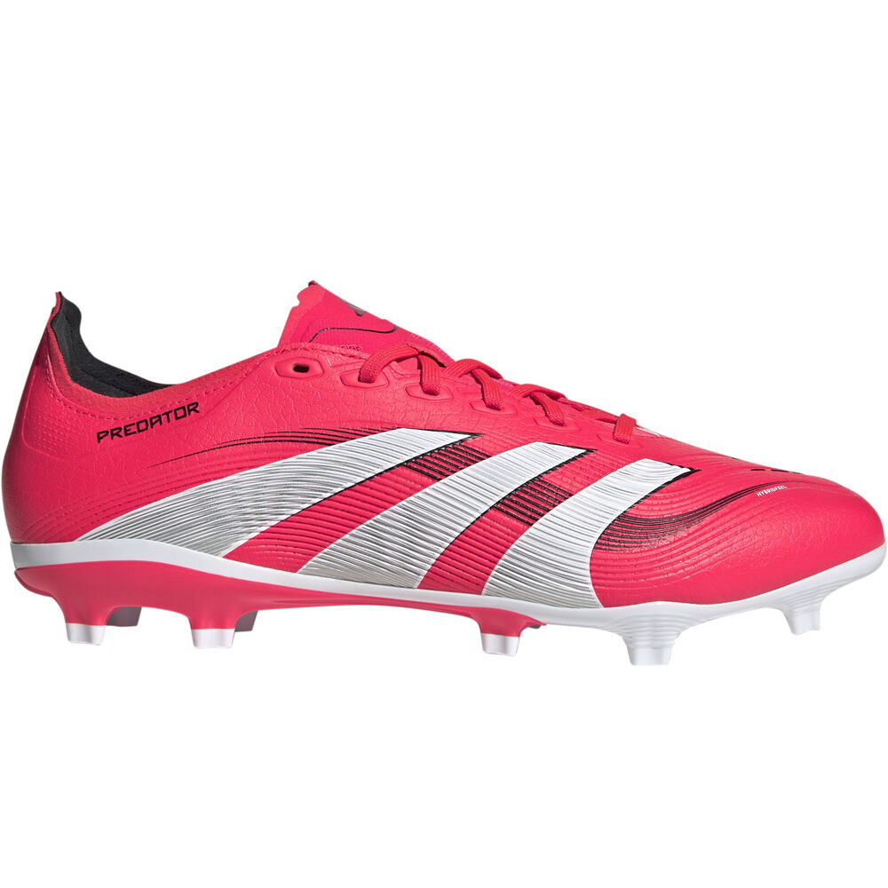 Predator league fg/mg botas de futbol cesped artificial Rojo (42)