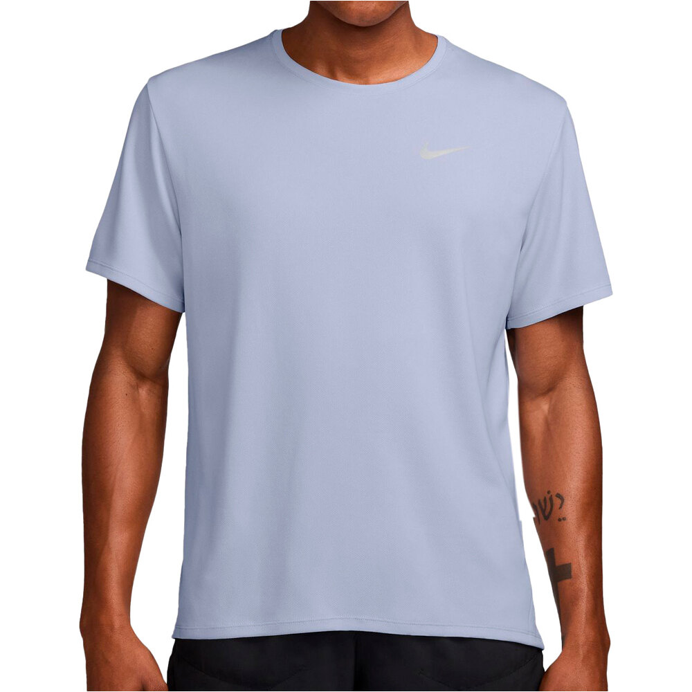 Dri-fit uv miler camiseta técnica manga corta hombre (M)