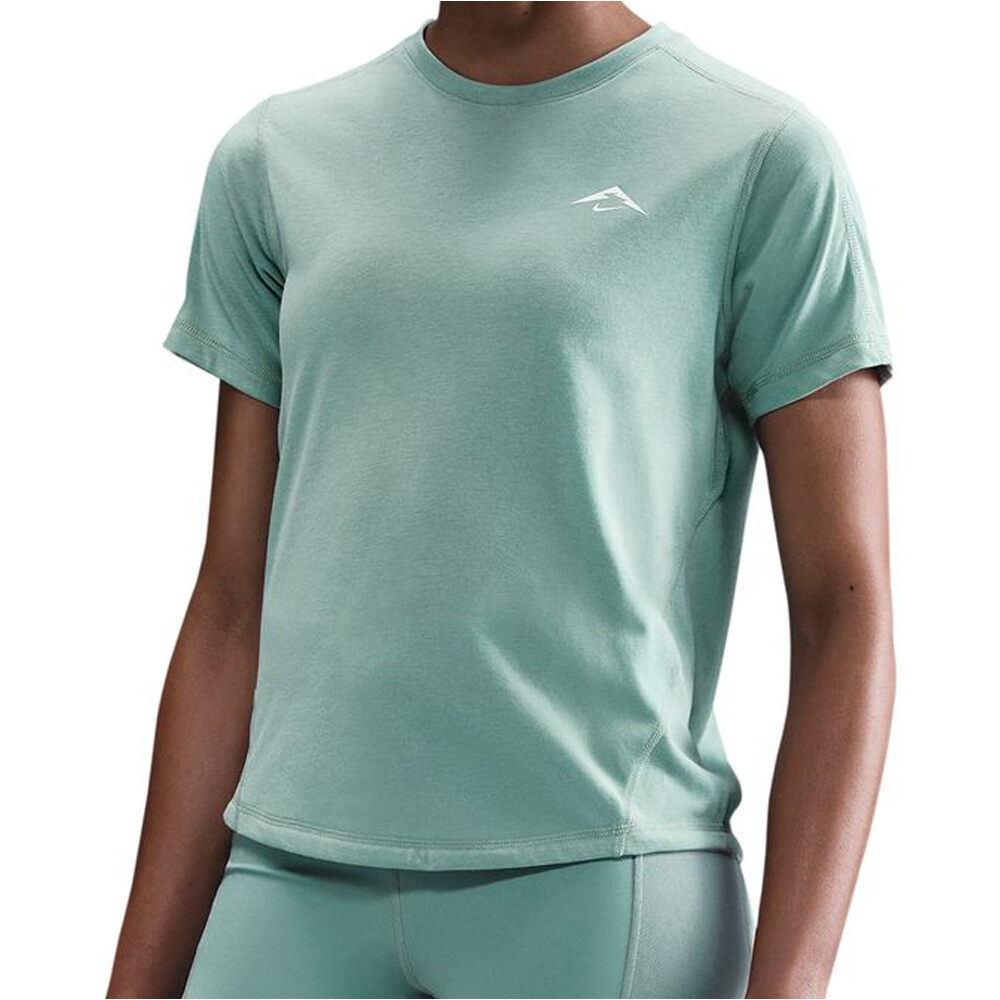Nike dri-fit trail camiseta entrenamiento manga corta mujer